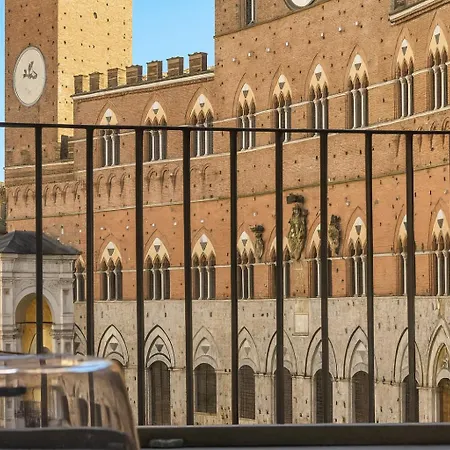 Lejlighed The Balcony - Piazza Del Campo *