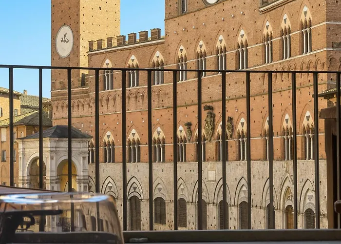 Lejlighed The Balcony - Piazza Del Campo *