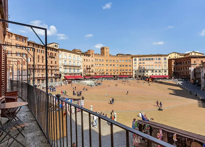 The Balcony - Piazza Del Campo Апартаменты *