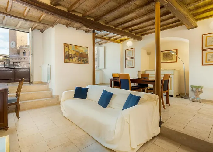 Apartamento The Balcony - Piazza Del Campo